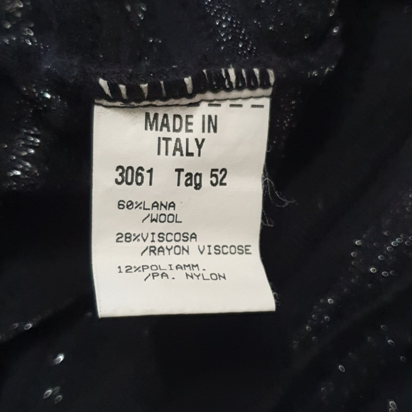 Stizzoli Blended Wool Glitter Top and Pleated Skirt Set - Picture 5 of 14